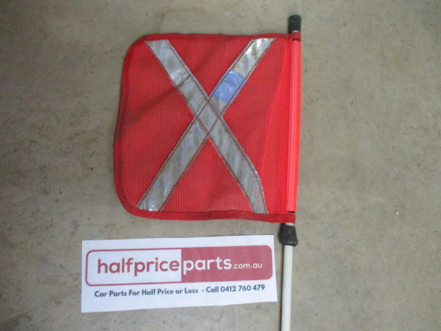 Road Safety / Mining / 4WD Sand Flag (Safety Pole & Reflective Pink Flag) 2.59m New Part