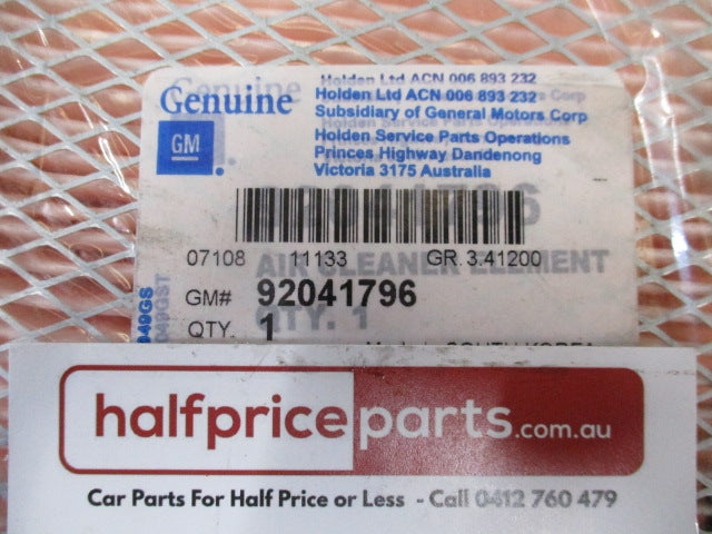 Holden Commodore VL/VN/VP/VR/VS - V6/V8 Genuine Engine Air Filter - New Part