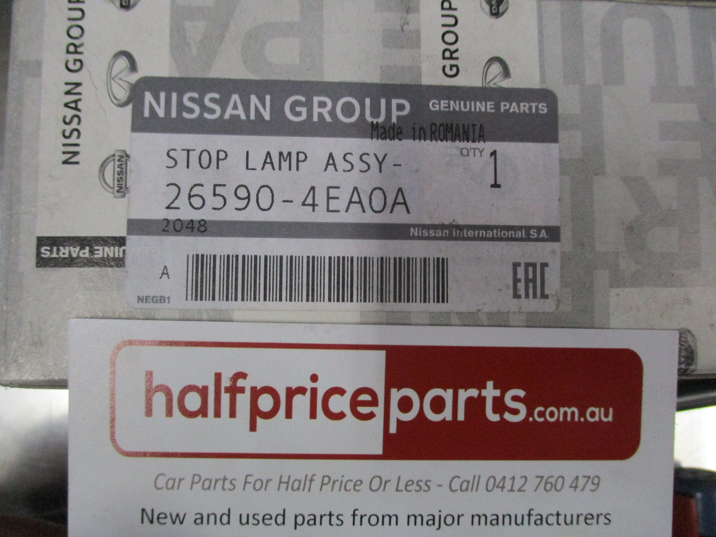 Nissan Qashqai J11 Genuine High Level/Third Brake Light Assembly New Part