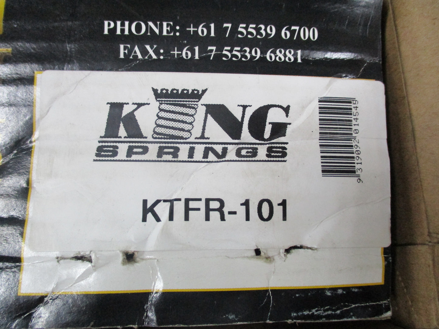 Toyota Hilux King Springs Pair Of Front Raised Springs New