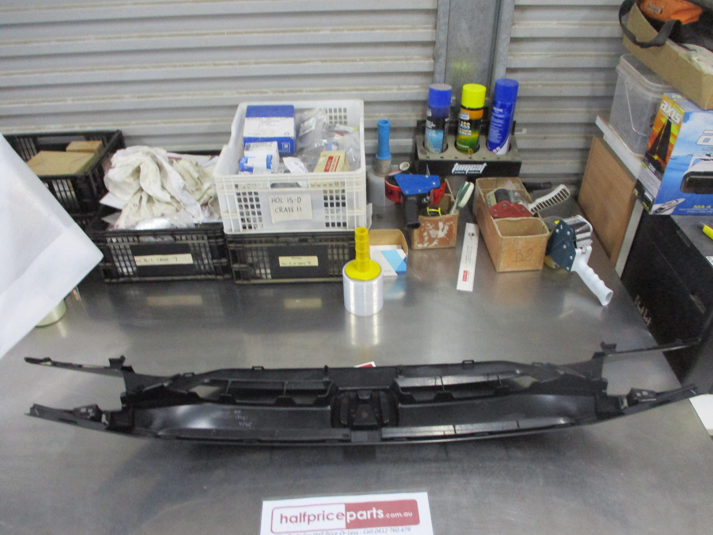 Honda Civic FC RS Genuine Front Grille Assembly (Piano Black) New Part