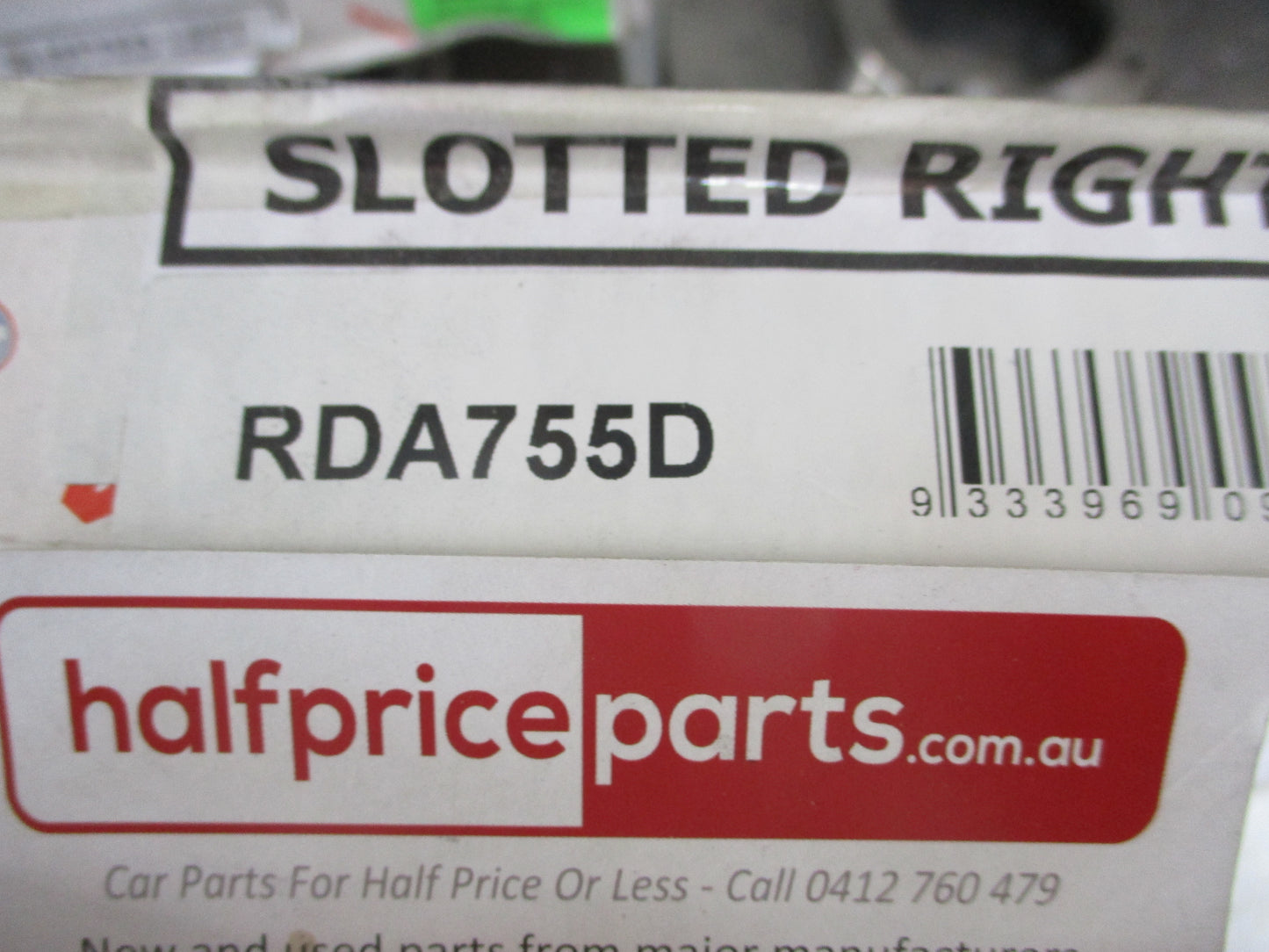 RDA Front Disc Rotors Slotted-Dimpled Suits Toyota Lite Ace New Part