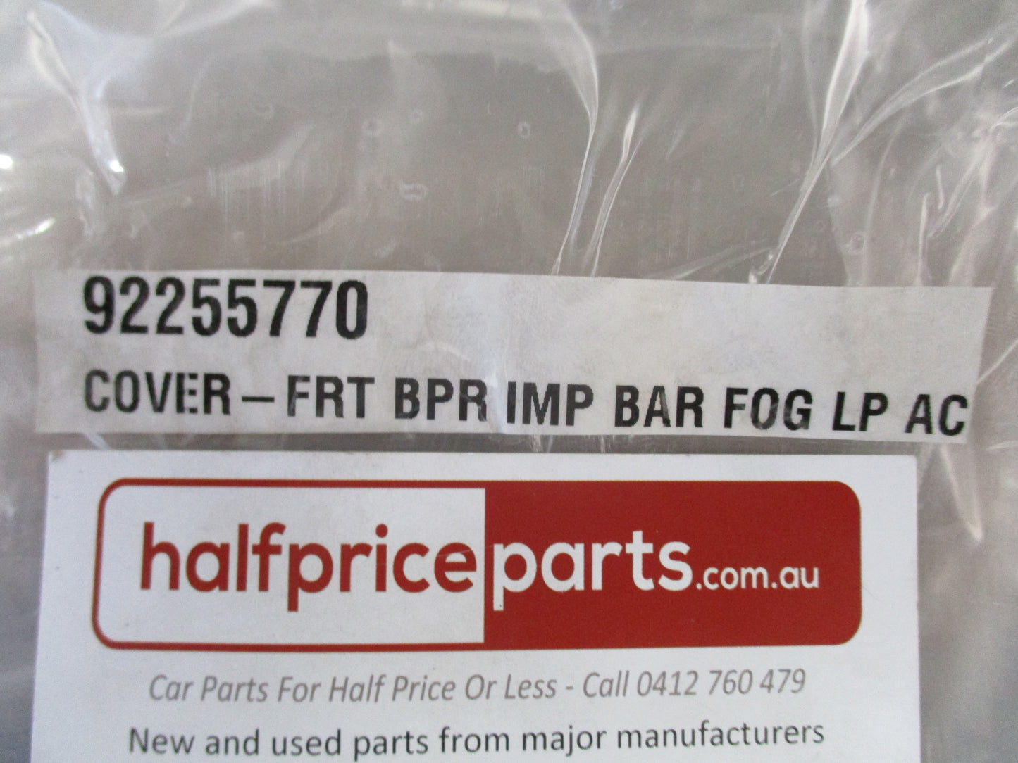 Holden RG Colorado Genuine Right Bull Bar Fog Lamp Bezel Surround (Chrome) New Part