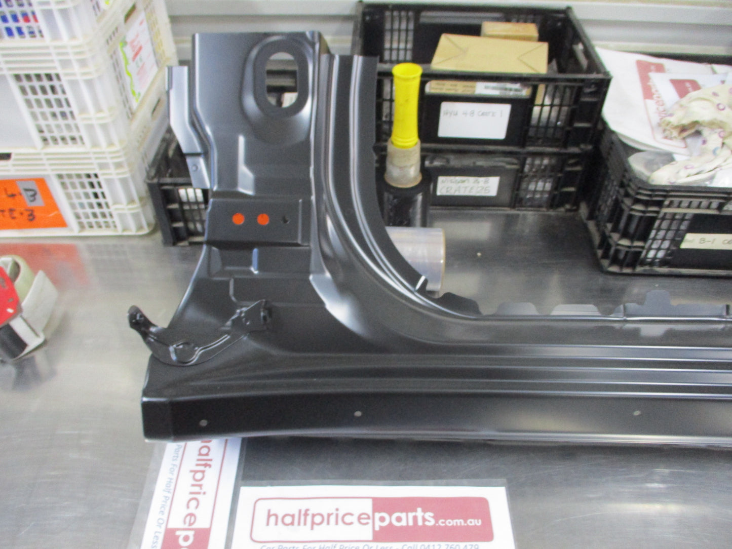 Mitsubishi Lancer Genuine Left Hand Outer Rocker Paner New Part