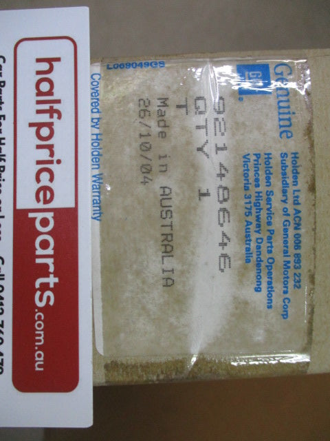 Holden VZ Commodore Monaro Genuine Right Hand Seat Back Leather Trim - New Part