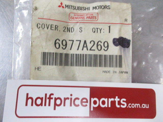 Mitsubishi Outlander Genuine Second Row Seat Anchor Trim Cover New Part