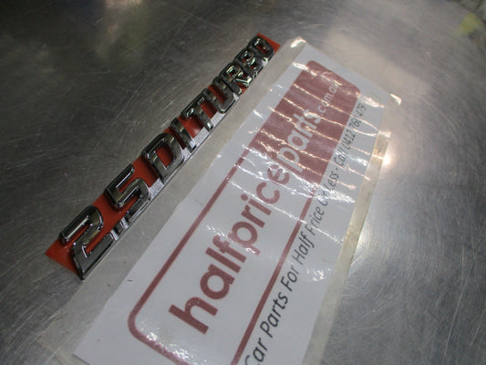 Mazda BT-50 Genuine Front Door Emblem 2.5DI Turbo New Part