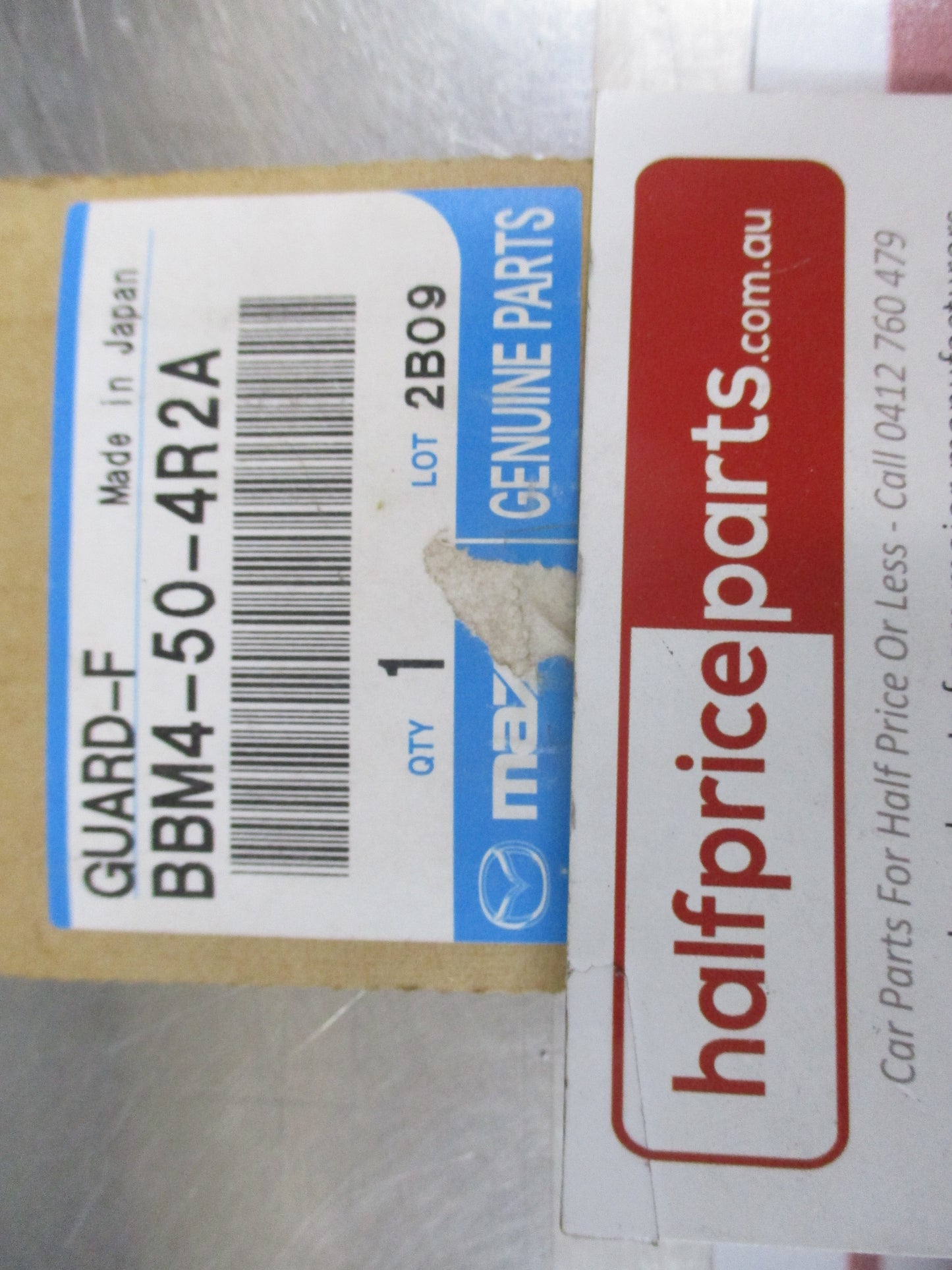 Mazda 3 Sedan Genuine Left Hand Rear Door Stone Guard New Part