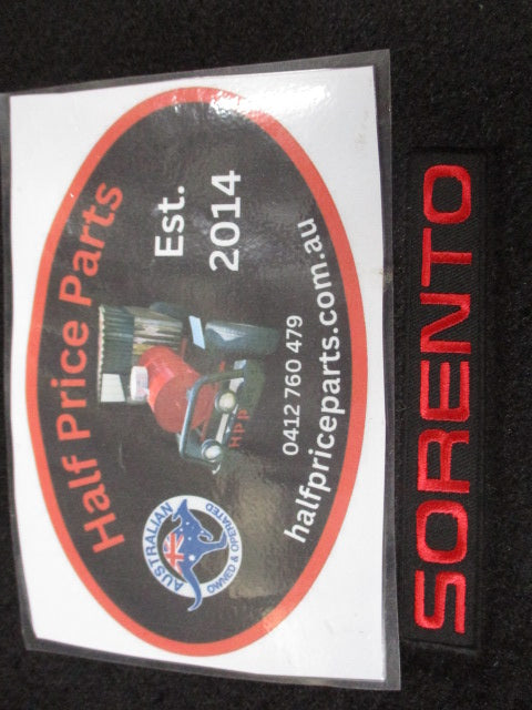Kia Sorento XM 7 Genuine Carpet Mat Set For 7 Seater New Part
