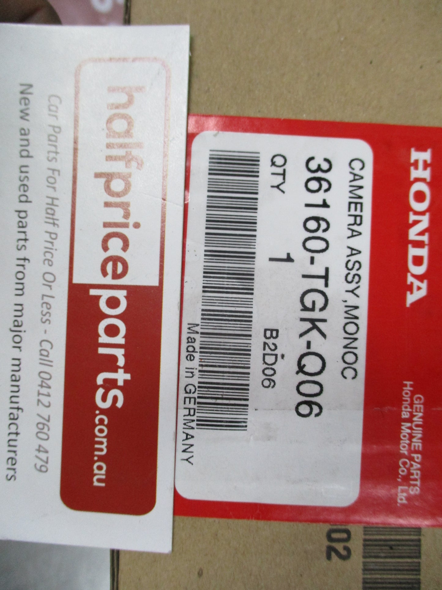 Honda Civic Genuine Camera Monocu Assembly New Part
