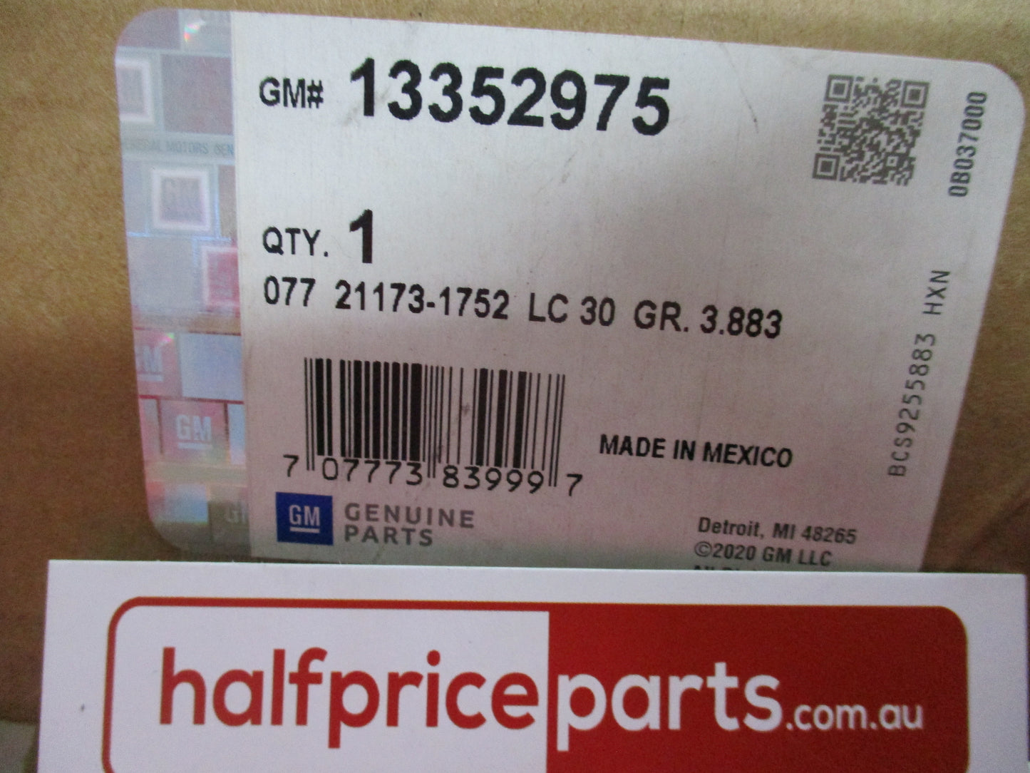 Holden Cruze Genuine Cruise Control Switch Assembly New Part