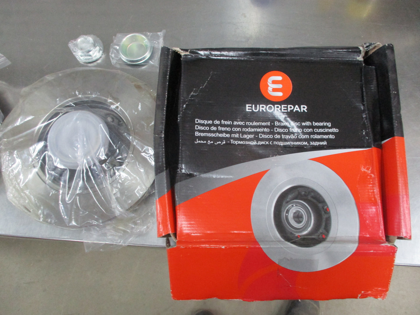 Peugeot/Citroen Genuine 249mm Solid Rear Brake Discs Pair New Part