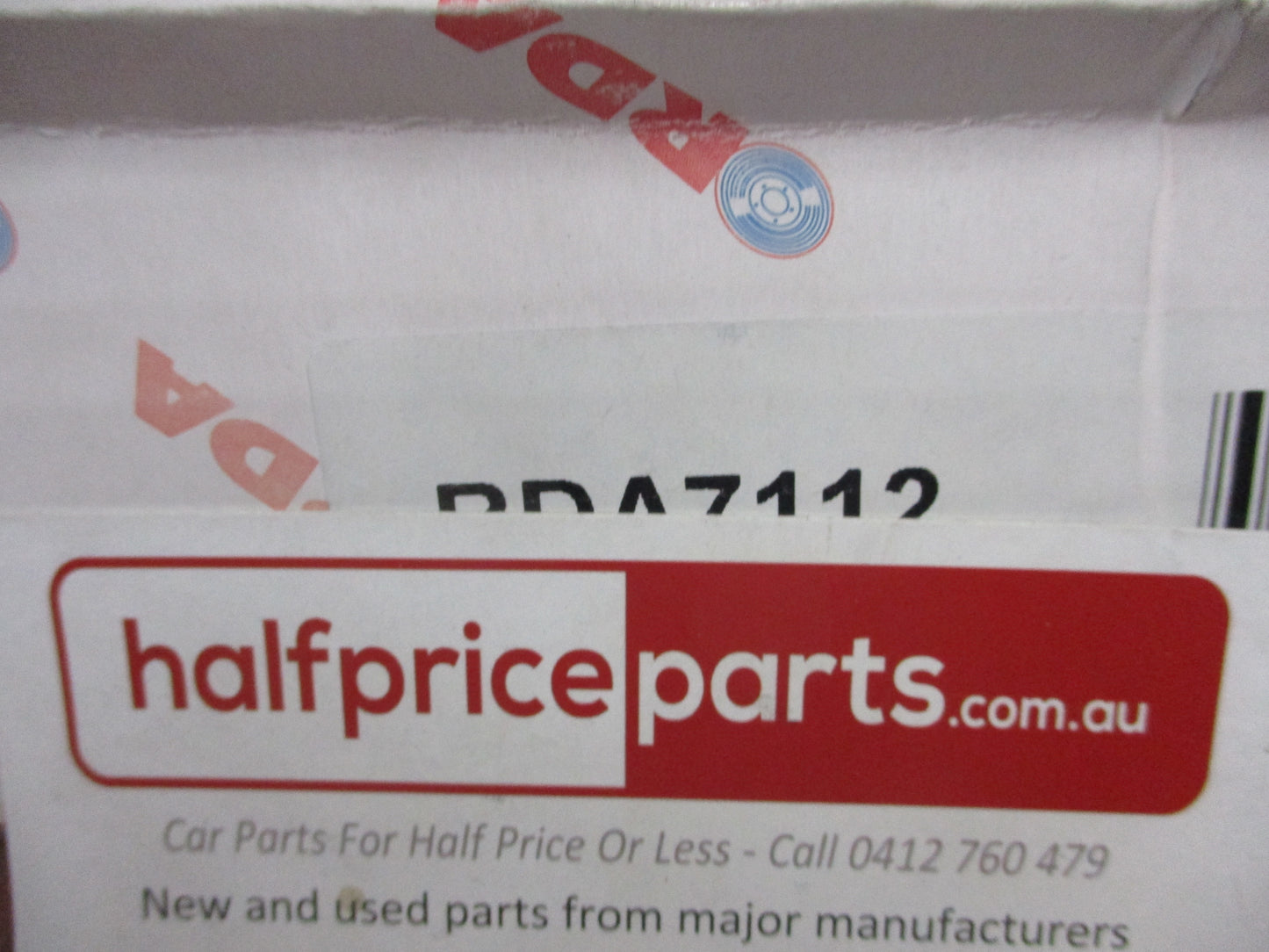 RDA Rear Disc Brake Rotor (Single) Standard Suits Mercedes Benz Sprinter/VW LT New Part.