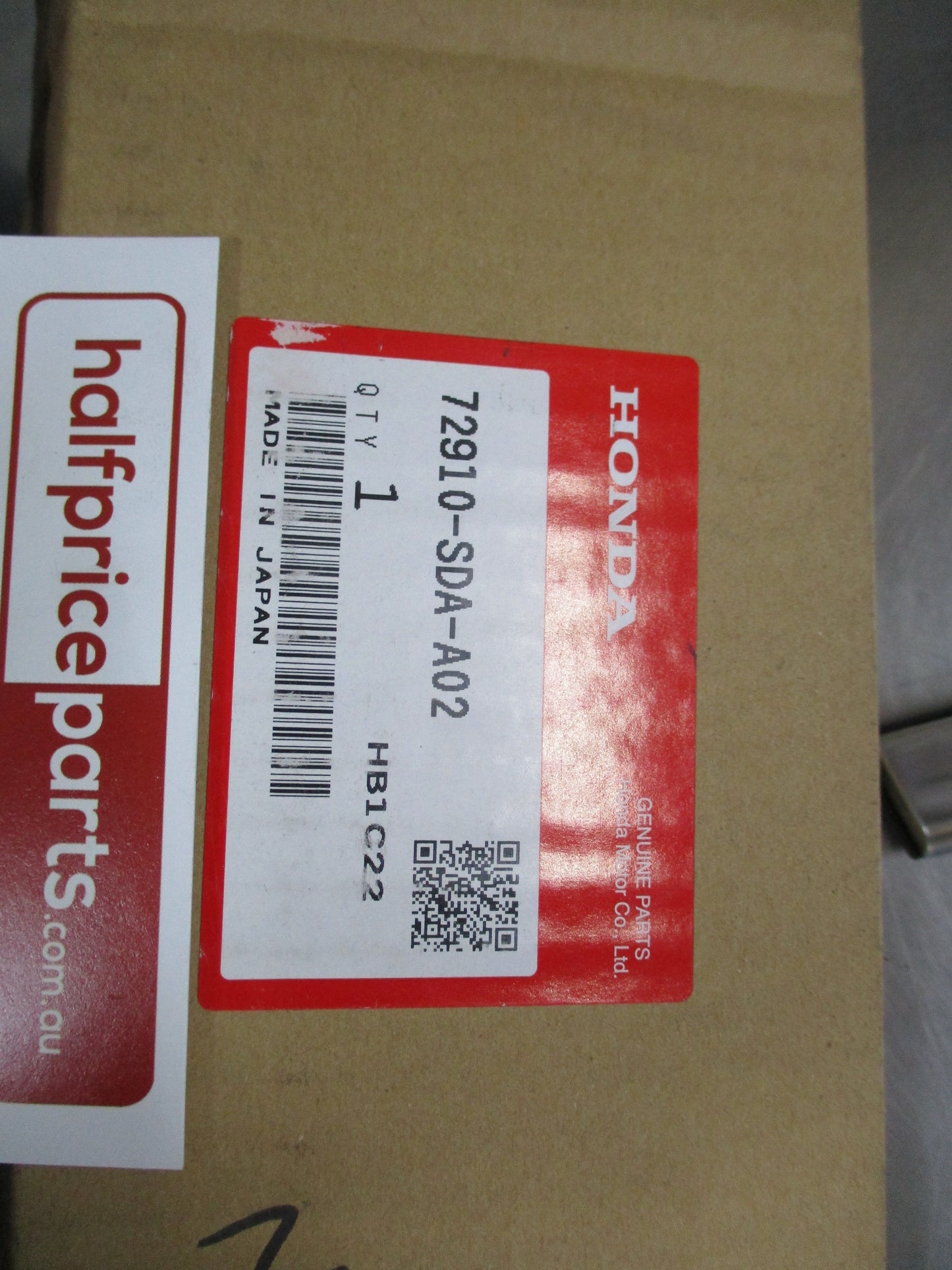 Honda Accord Genuine Right Hand Rear Door Weather Strip Moulding New Part