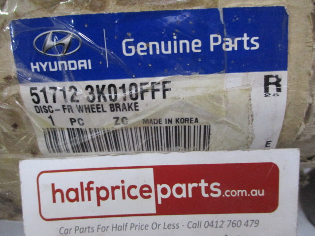 Hyundai Tuscon/Sonata/Kia/Magentis/Optima/Rondo/Soul Genuine Front Brake Rotors Pair New Part