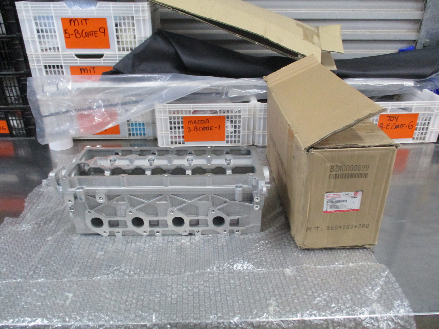 Great Wall 4D20 Diesel Engine Genuine Bare Cylinder Head Delphi Injectors New