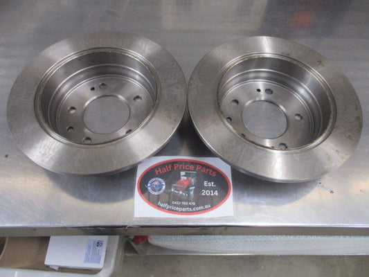 ACDelco Rear Disc Brake Rotors (Pair) Suits Hyundai I30 FD New Part