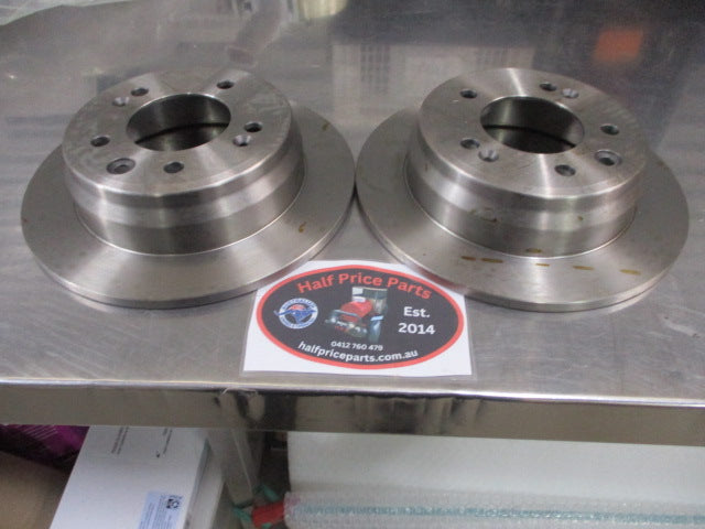 ACDelco Rear Disc Brake Rotors (Pair) Suits Hyundai I30 FD New Part