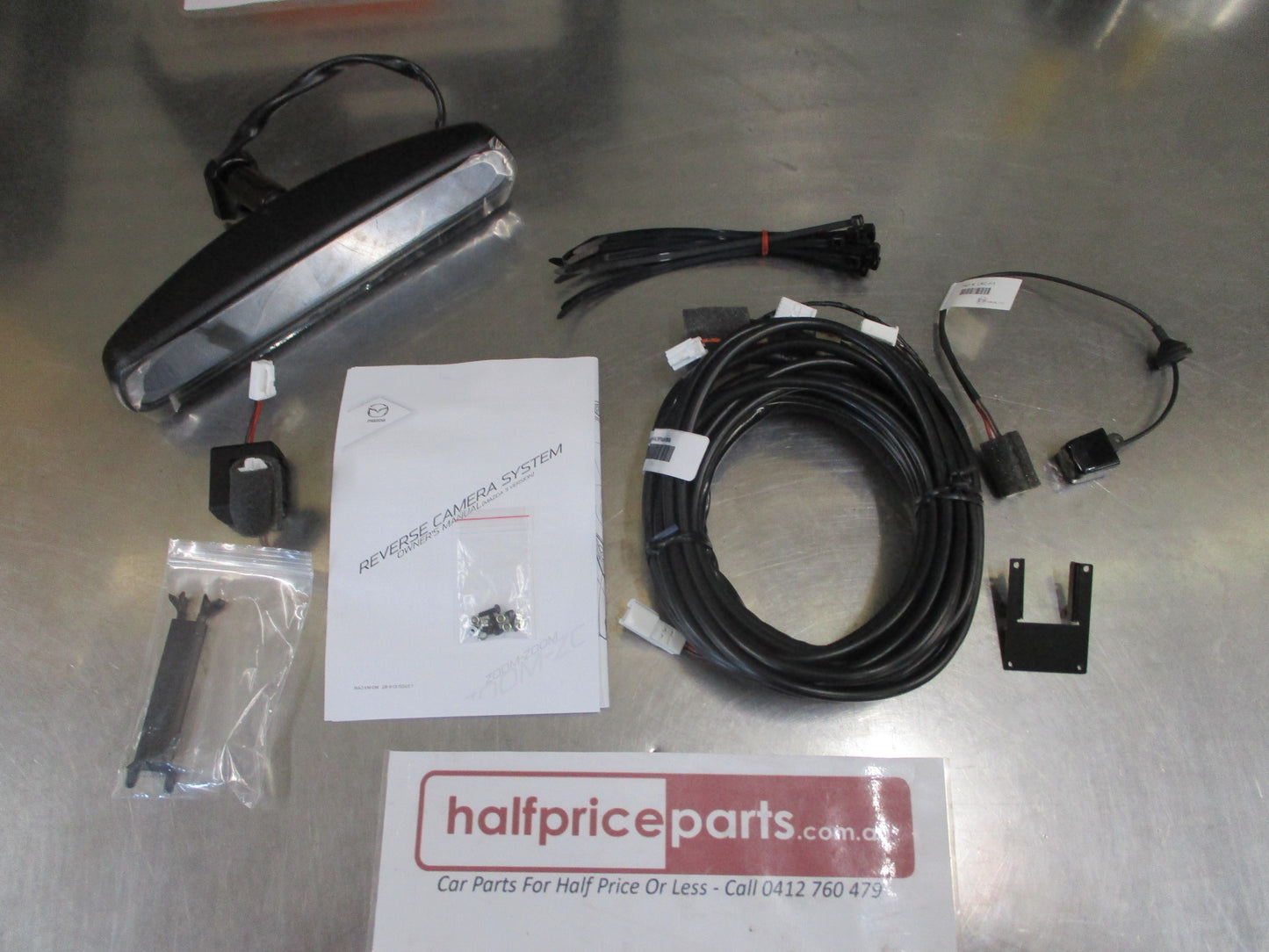 Mazda 3 Hatch Genuine Reverse Parking Camera Kit With Mirror New Part