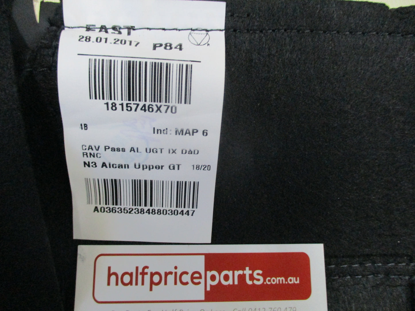 Citroen DS Genuine Passenger Seat Cushion Cover New Part