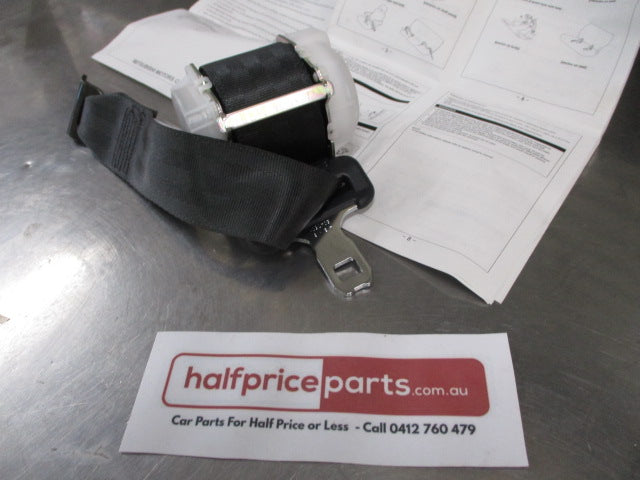 Mitsubishi Lancer Genuine Rear Seat Outer Center Seat Belt (Black) New Part