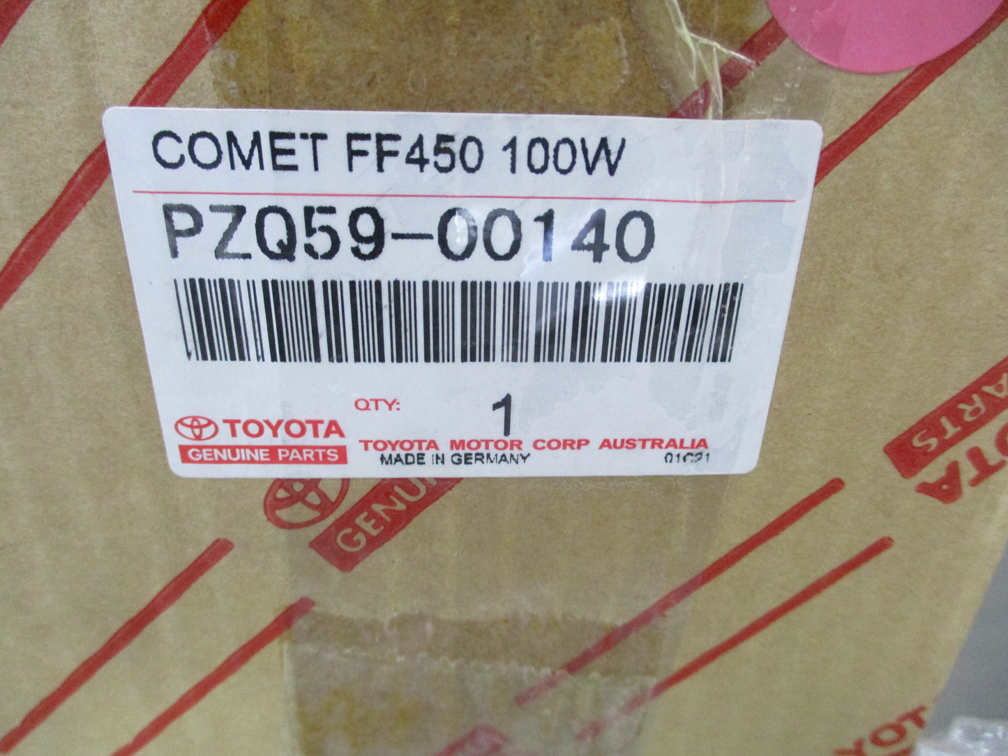 Toyota Kluger Genuine Rectangle Driver Light Pair New