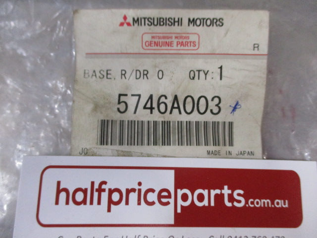 Mitsubishi Lancer/Evolution/Outlander Genuine Left Hand Rear Door Handle Base New Part