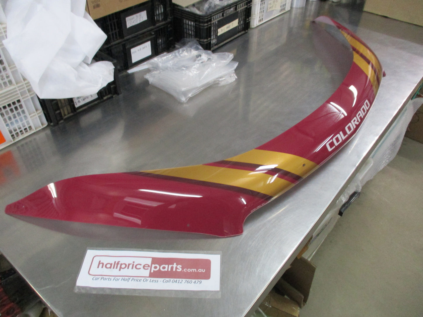 Holden RG Colorado Genuine QLD Supporters Bonnet Protector New Part