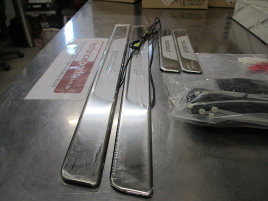 Mazda 6 Genuine Illumination Scuff Plate Set (Front And Rear) New Part