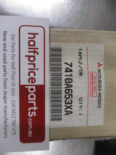 Mitsubishi Triton/Challenger Genuine Left Hand Upper Front Door Black Tape New Part