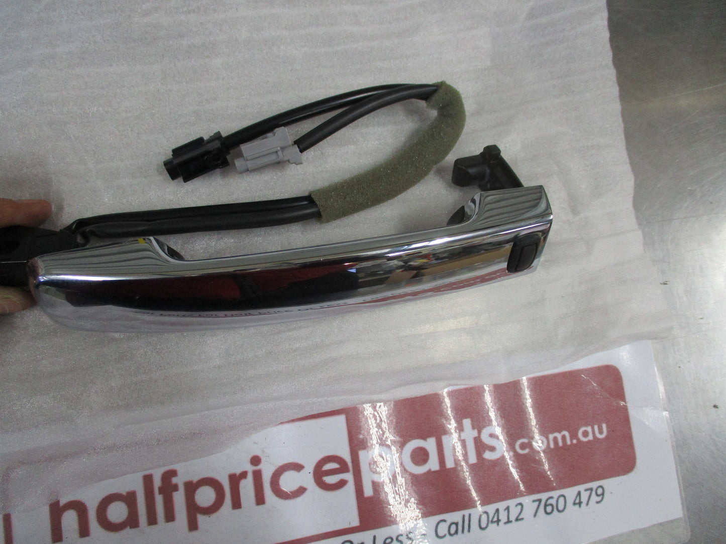 Nissan Qashqai J10E Genuine Chrome Front Right Hand Door External Handle with Lock New Part