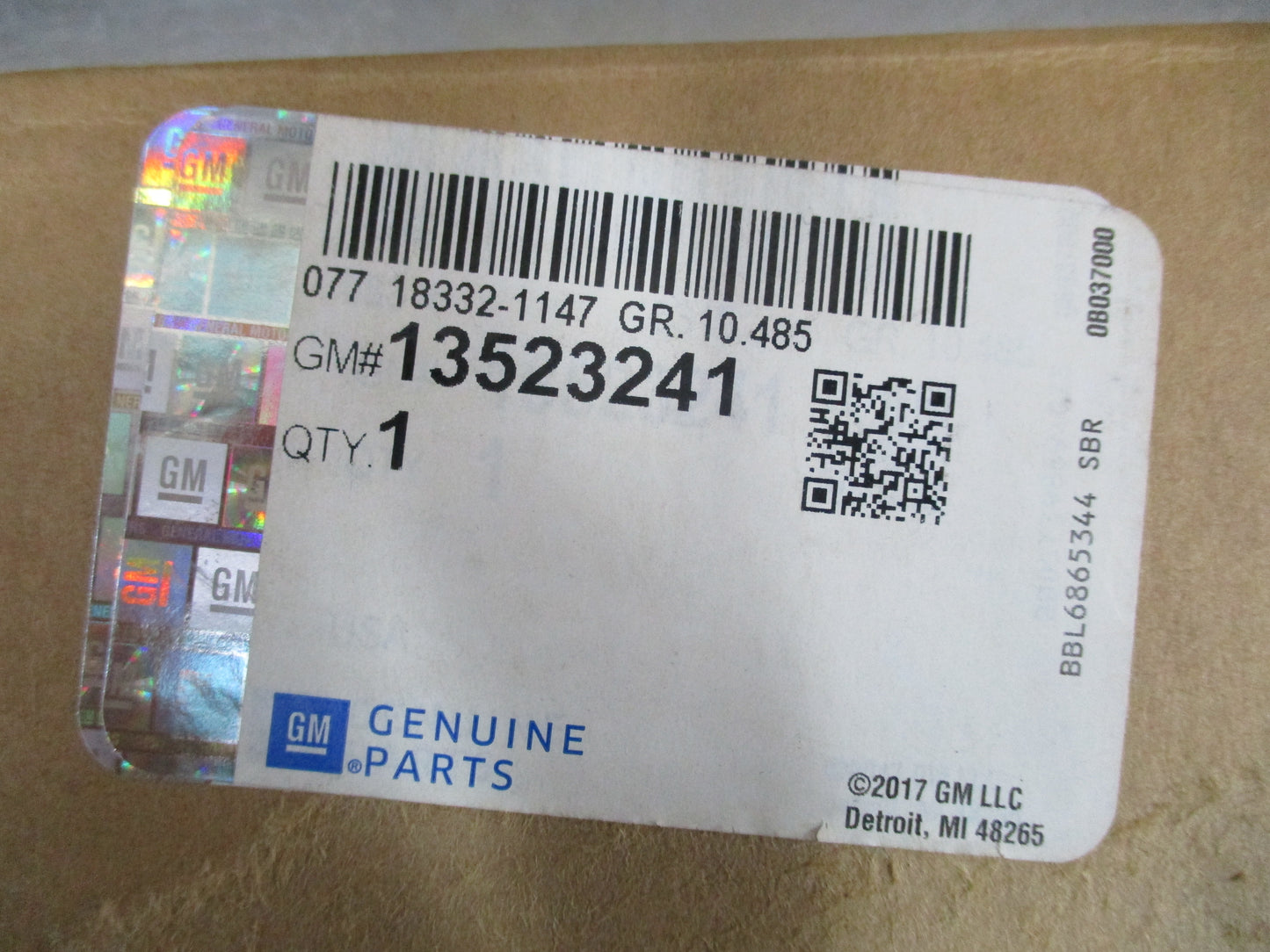 Holden Cruze Genuine Keyless Entry Module Assy New