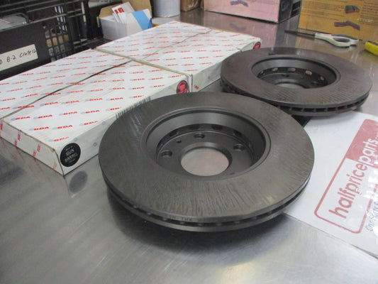 RDA Rear Disc Brake Rotors (Pair) Standard Suits Audi A8 New Part