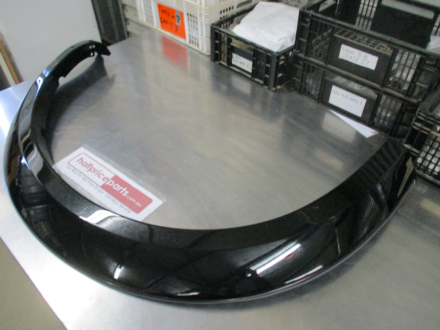 Mitsubishi Triton Genuine Front Right Hand Black (Painted) Wheel Flare New Part
