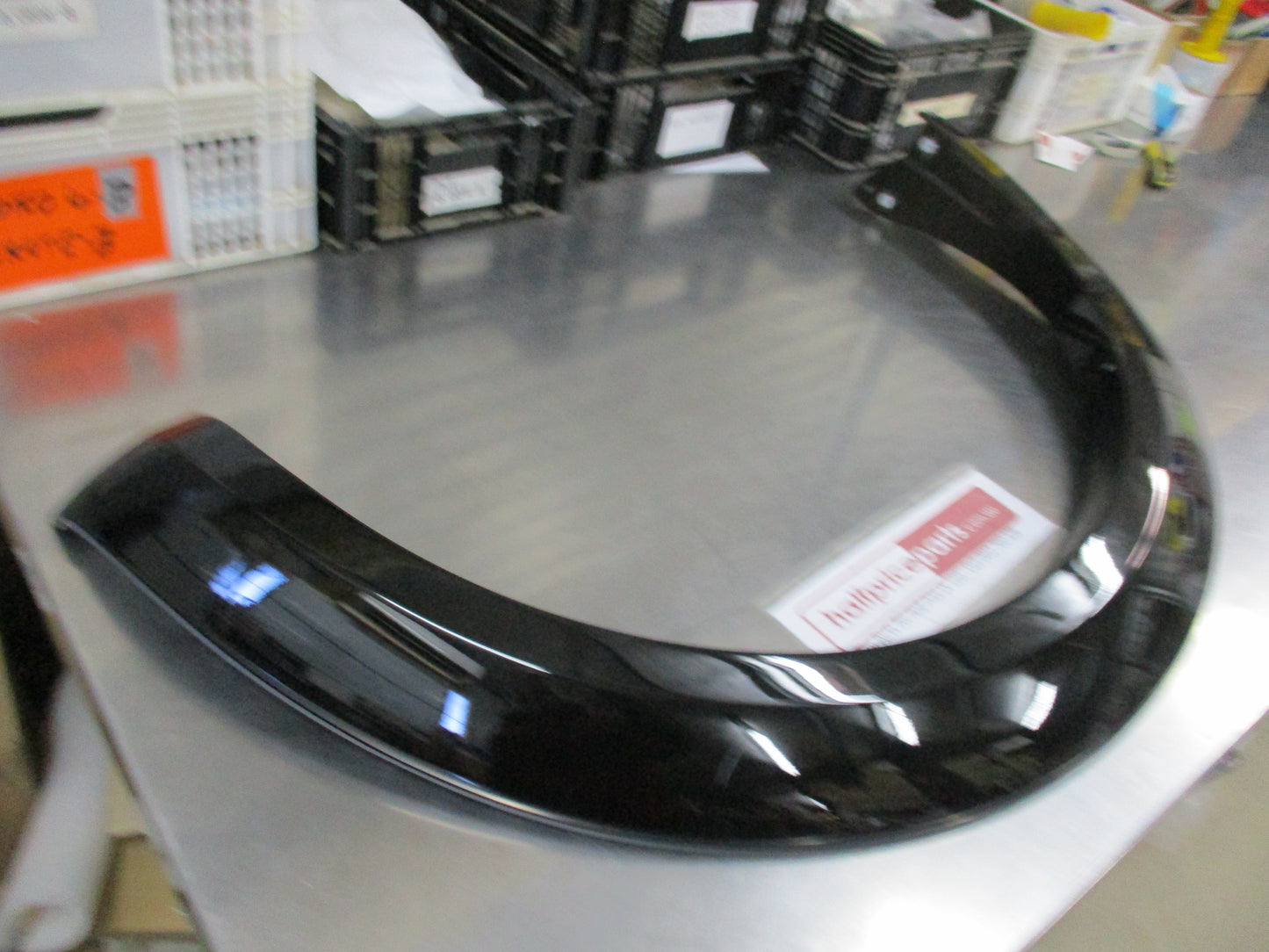 Mitsubishi Triton Genuine Front Right Hand Black (Painted) Wheel Flare New Part