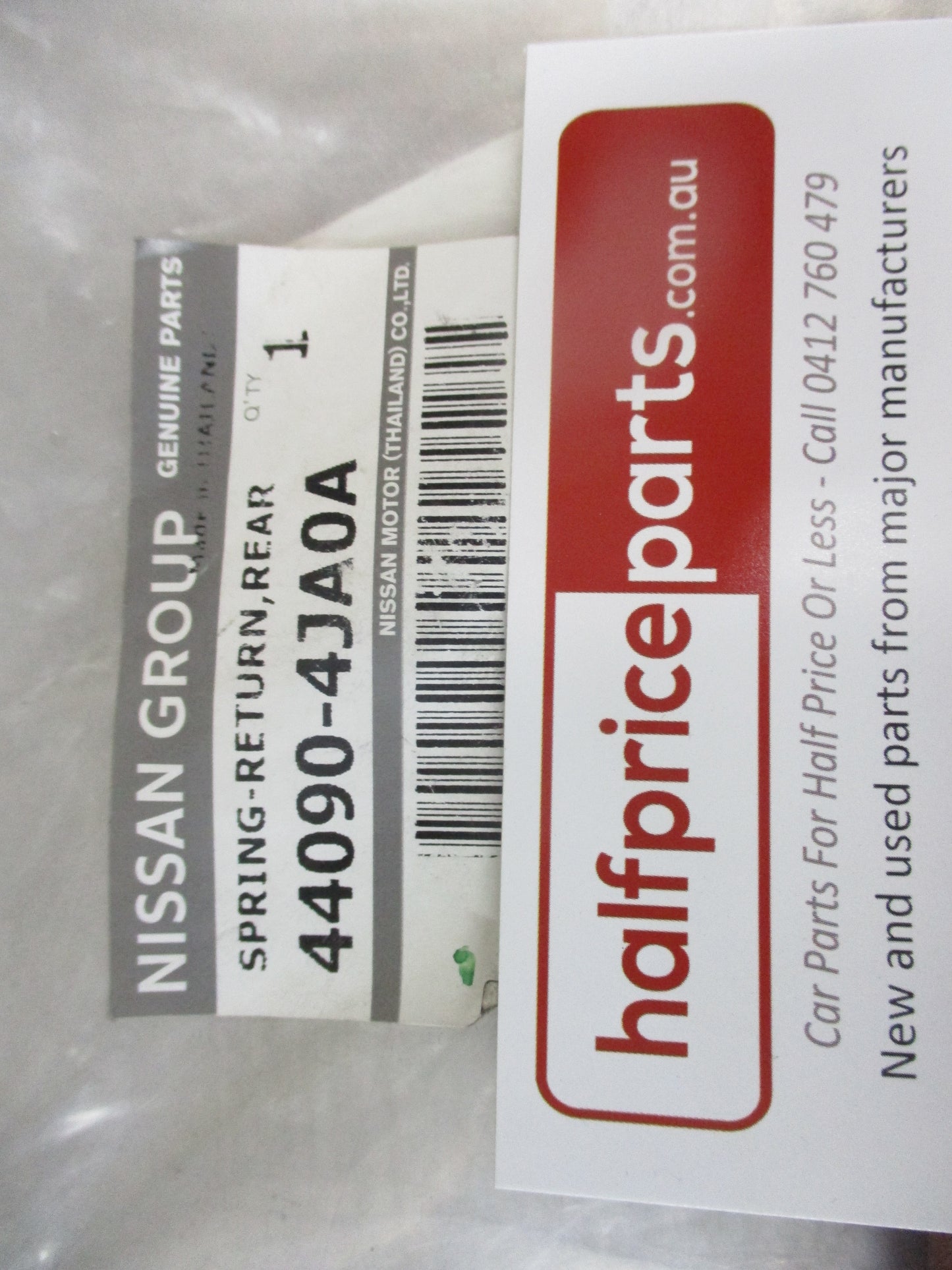 Nissan Navara D23 NP300 Genuine Rear Return Spring New Part