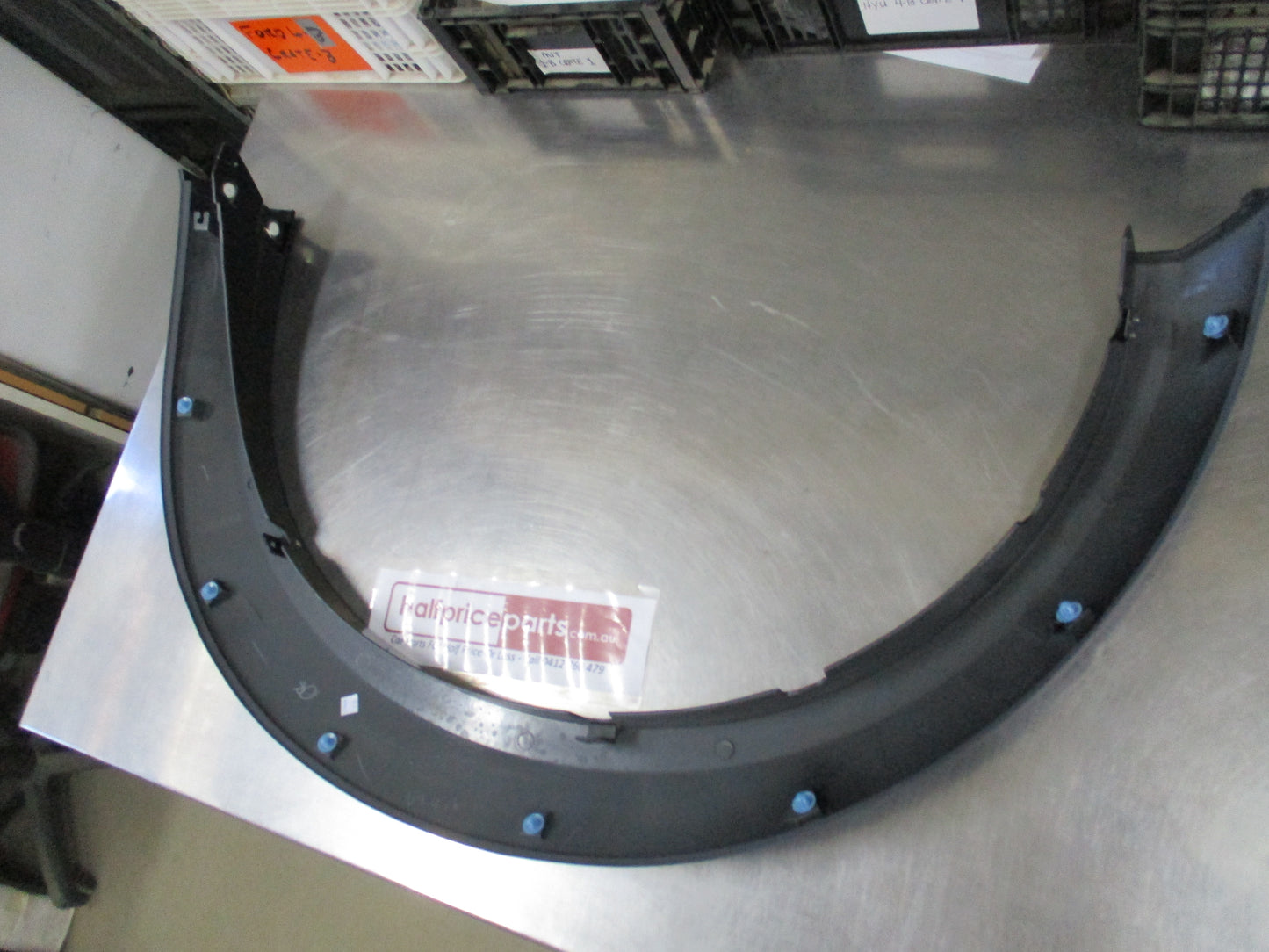 Mitsubishi Triton Genuine Front Right Hand Black (Painted) Wheel Flare New Part