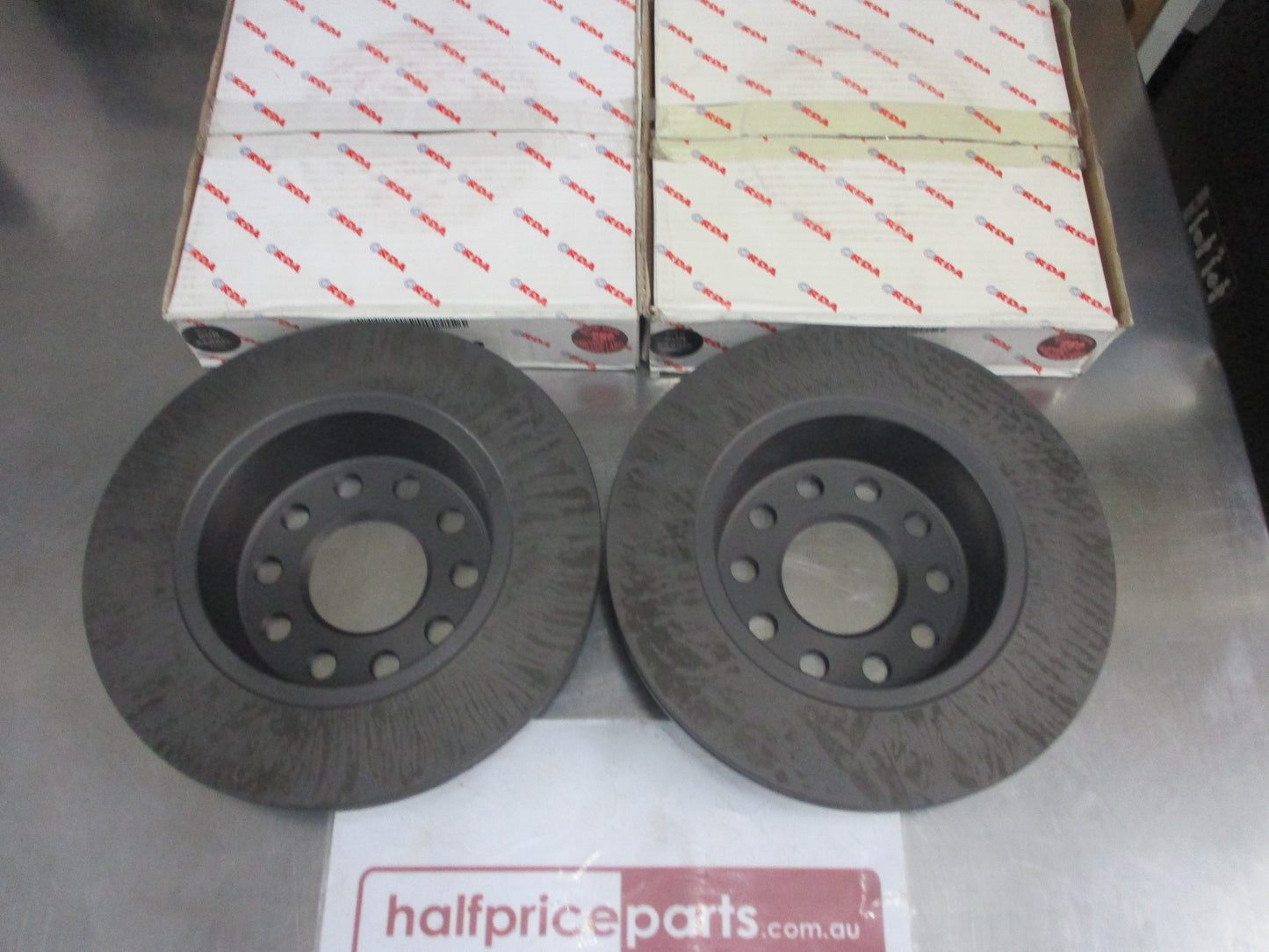 RDA Rear Disc Brake Rotor (Pair) Standard Suits Audi A6 Quattro New Part