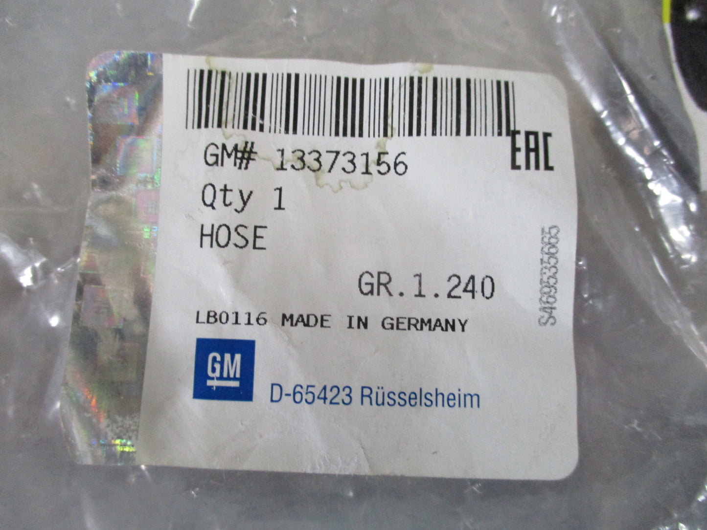 Holden Astra Genuine 1.6L Turbo Water Junction Pipe New Part