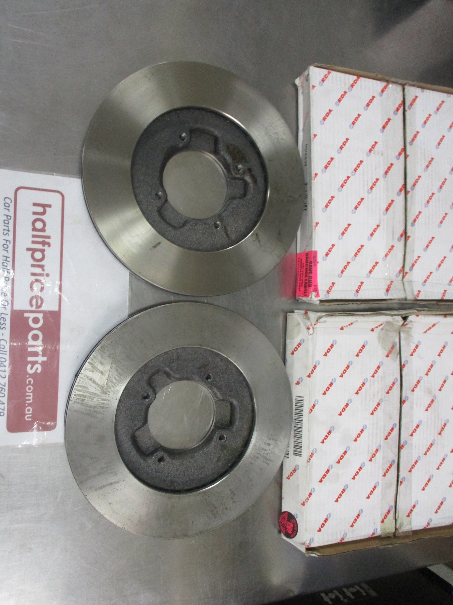 RDA Front Disc Rotor (Pair) Standard Suits Ford Econovan/Mazda E-Series New Part