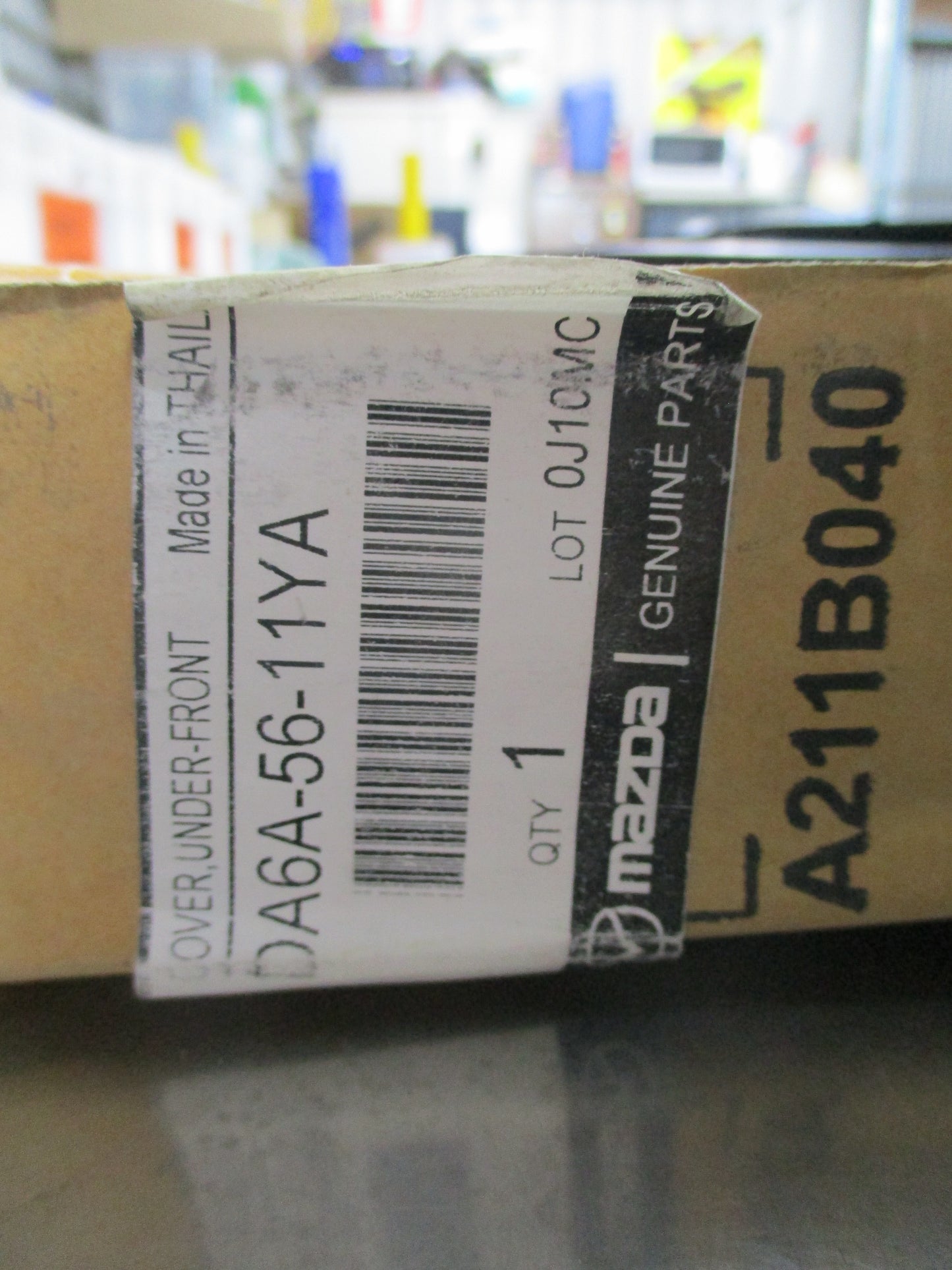 Mazda 2 Neon Genuine Front Under Tray Cover New Part
