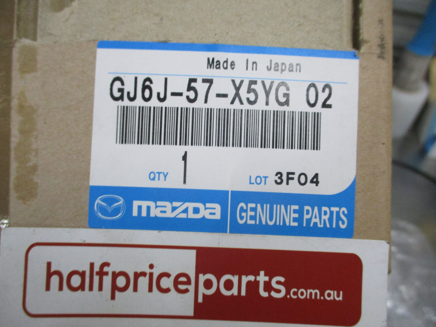 Mazda 6 GG Genuine Left Hand Rear Seat Release Cable And Handle New Part