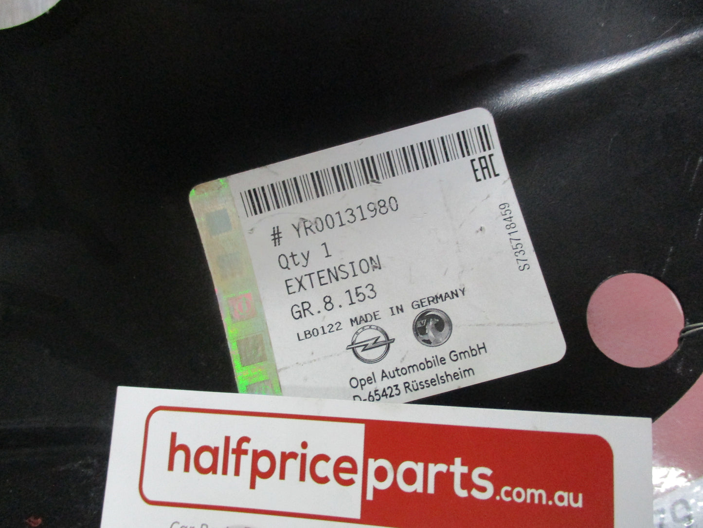 Holden Commodore ZB Genuine Front Wheel Housing Extension Panel New Part