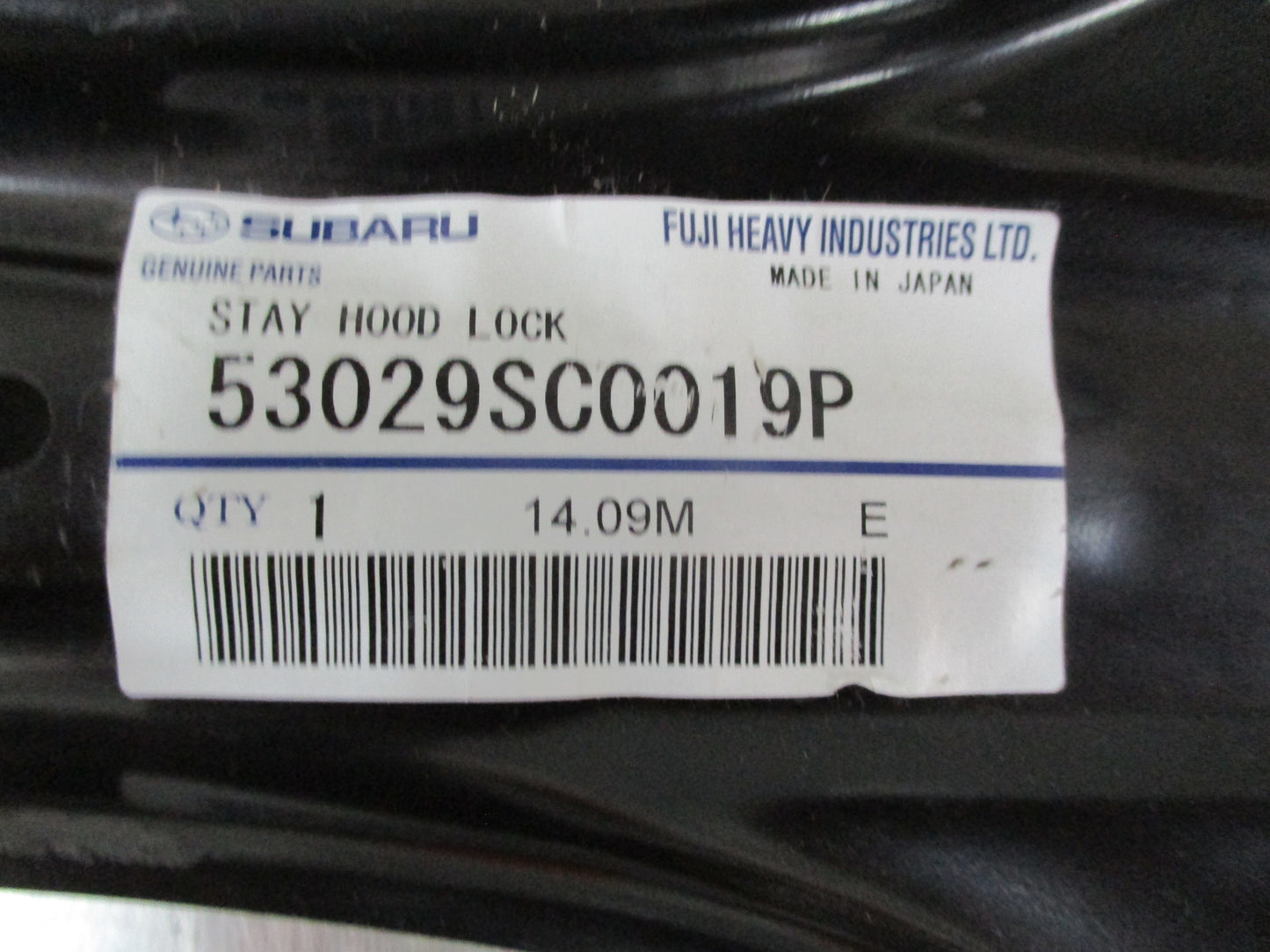 Subaru Forester Genuine Lock Support (Hood Lock Stay) Panel New Part