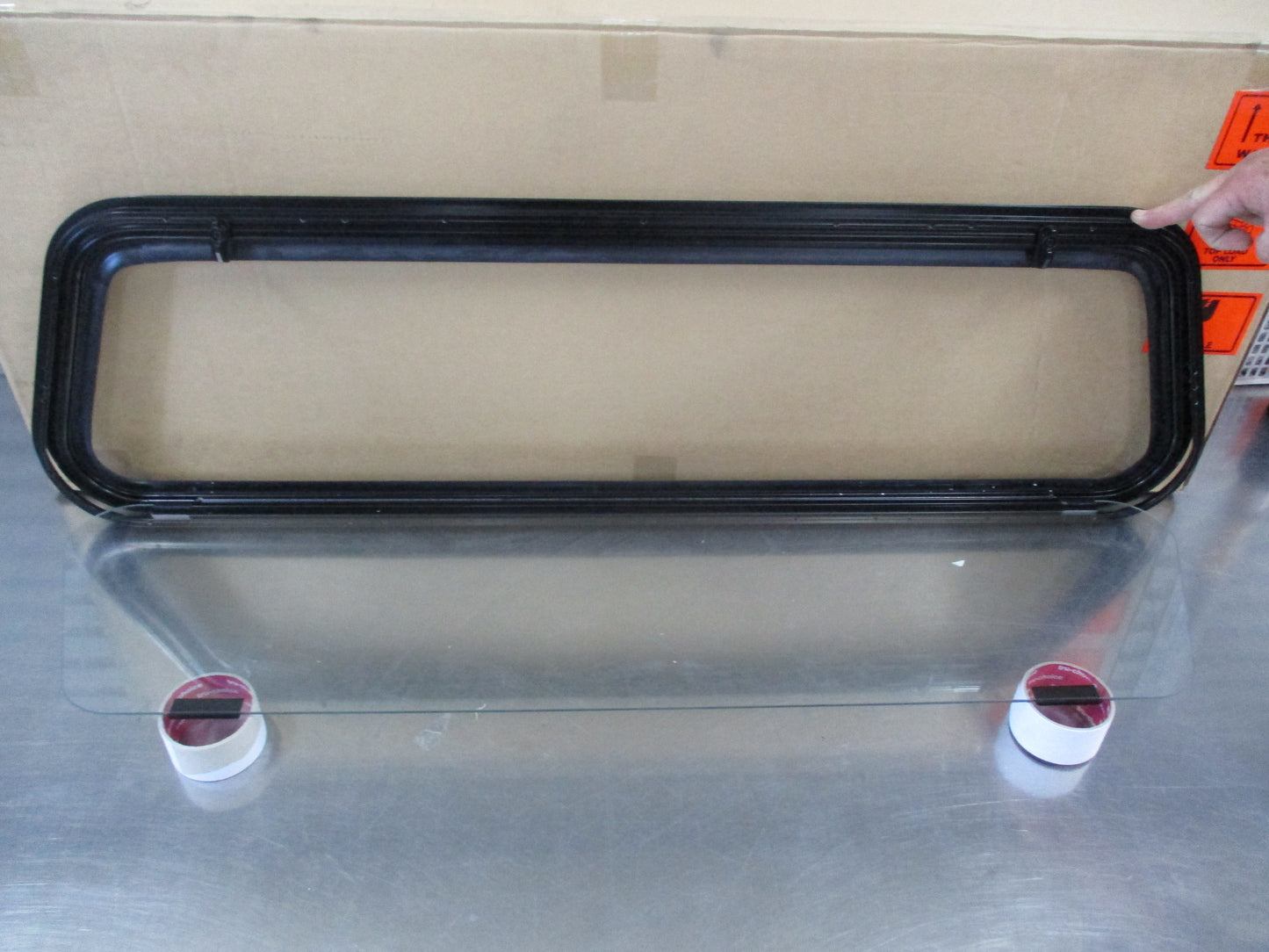 EGR Mitsubishi Triton MQ Canopy Front Drop Down Glass Kit New