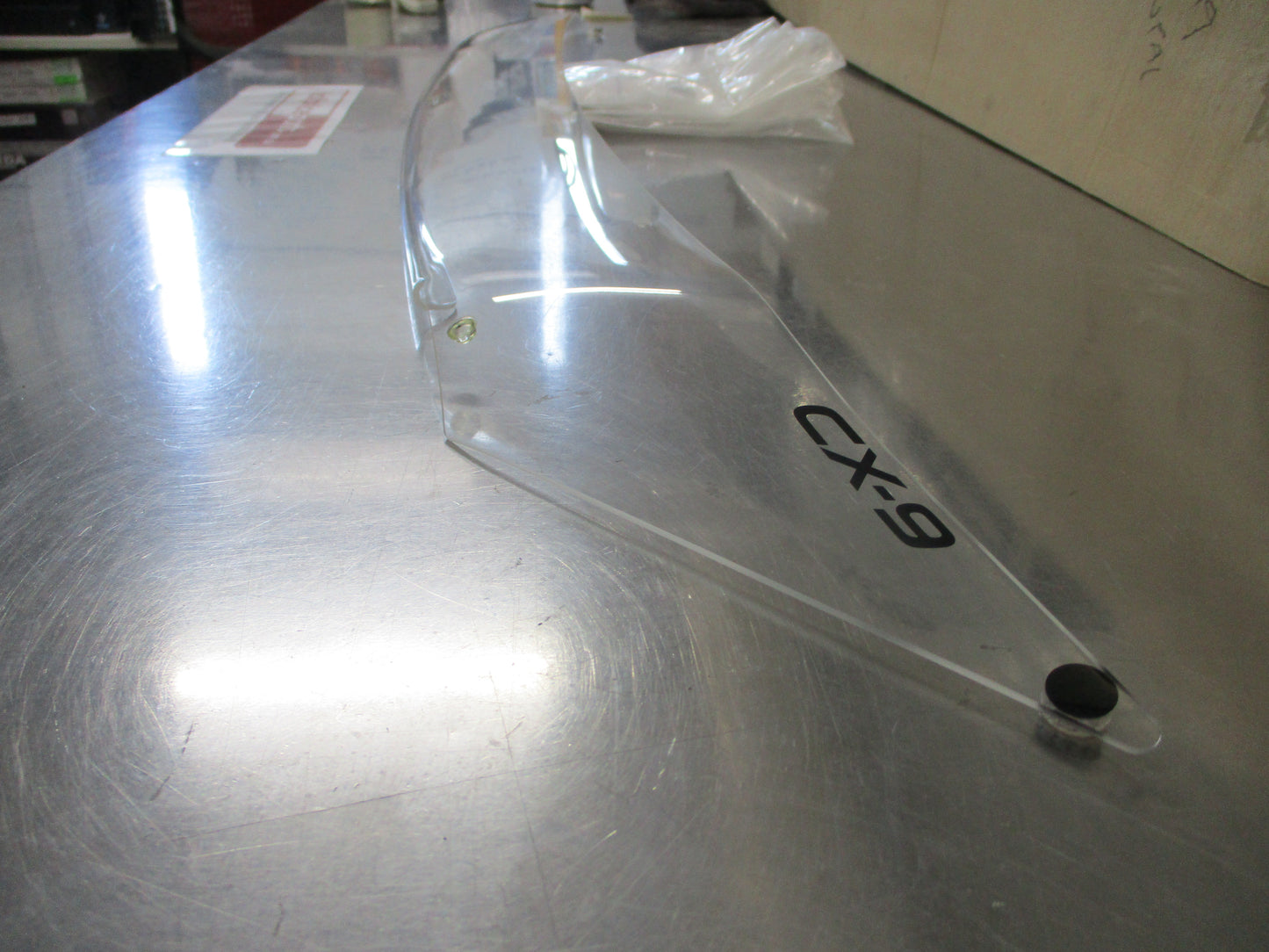 Mazda CX-9 TC Genuine Clear Bonnet Protector Kit New Part