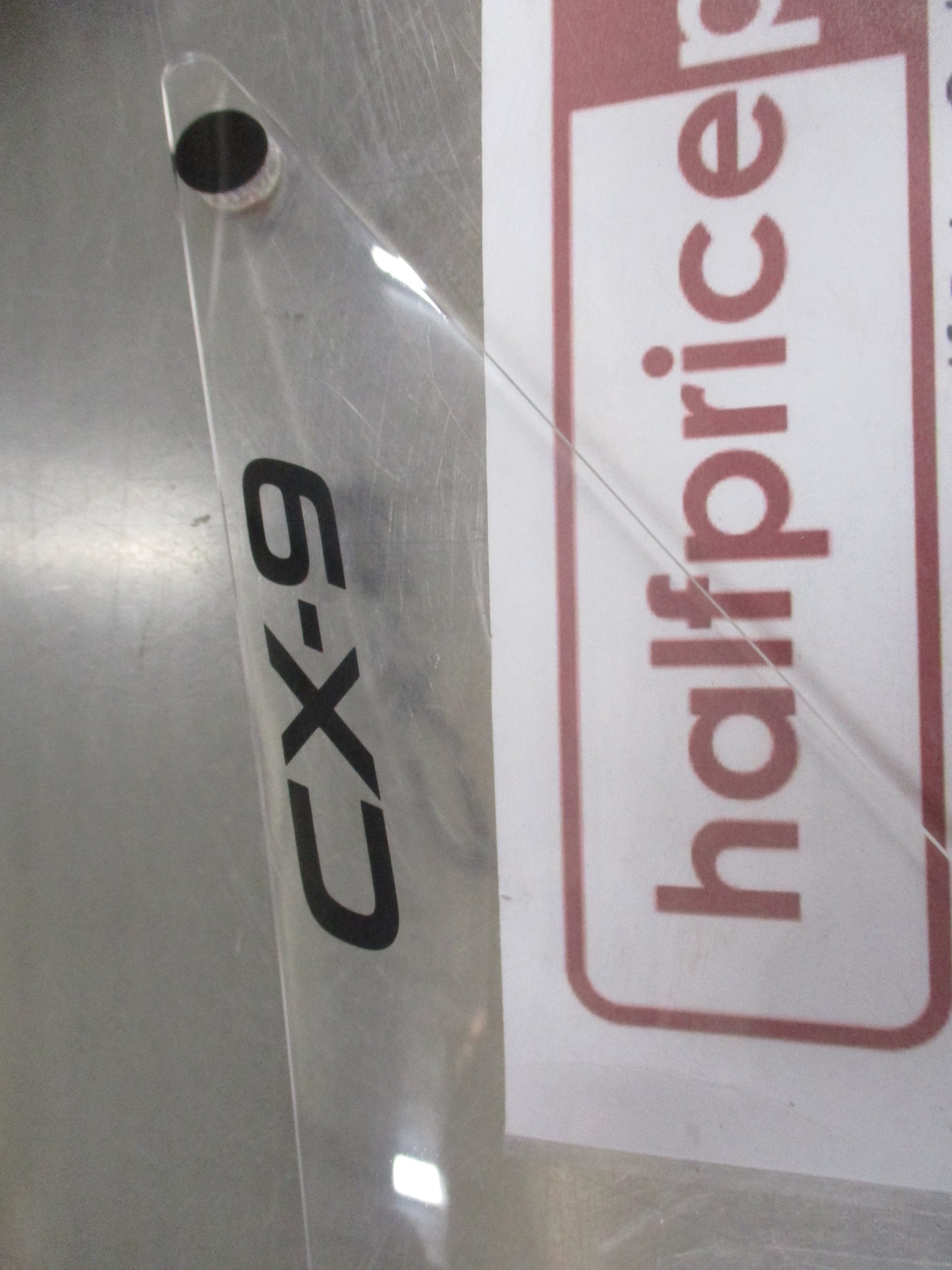Mazda CX-9 TC Genuine Clear Bonnet Protector Kit New Part
