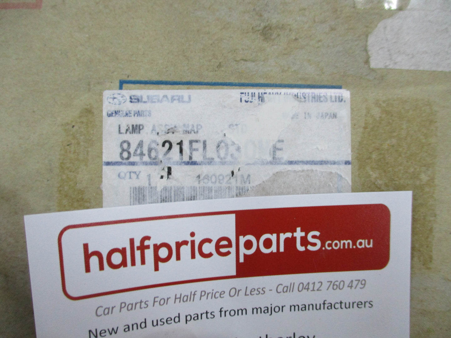 Subaru XV Genuine Interior Lamp Assembly New Part