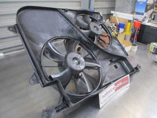 Holden CG Captiva Diesel Genuine Dual Radiator Fan Assembly With Motors New Part