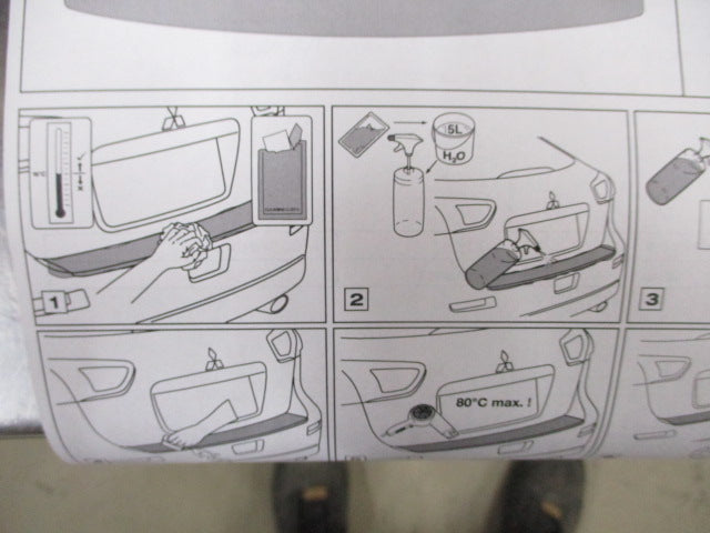 Mitsubishi Lancer Sportback Genuine Rear Bumper Protective Film New Part